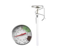 Precise Coffee Milk Thermometers Construction for Home Brewing and Cooking Compact Storage Thermometers