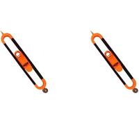 Precise Contour Scribe Tool with Lock For Pencil ，Woodworking Edge Corner Measuring Profile Duplicator, Multi-Functional Shape Picker, Arc Shaped Scribing, Irregular Contour Gauging Tool (2pcs)