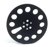 Precise Crafted 7Inch Aluminum Empty Reel With 11 Holes For Superior Tape Handling NAB Hub Adapter