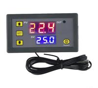 Precise Digital Thermostat Controller Temp Regulator Switch for Heater Cooler - Fermentation Brewing Freezer Refrigerator Applications -0. Accuracy 20A Relay 79x43mm(24V)