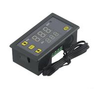 Precise Digital Thermostat Controller Temp Regulator Switch for Heater Cooler - Fermentation Brewing Freezer Refrigerator Applications -0. Accuracy 20A Relay 79x43mm(12V)