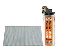 Precise Engineered Paslode F16 x 50mm Electro Galvanised Brad Nails [Pack of 2000] for IM65 & IM250 Nail Guns [Top Spec] - w/3yr Rescu3® Warranty