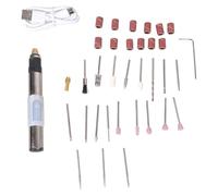 Precise Engraving Tool 25W Power 3 Adjustable Speeds Design Suitable for Detailed Carving Stone Jewelry Work DIYer Engraver with Templates