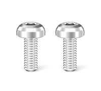 Precise M5x12mm Screws Fasteners Bolts Suitable for Cycling Accessories Lightweight Design Ensures Secure Fit Easy Setup Lightweight Cycling Fasteners