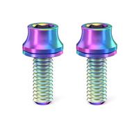Precise M5x12mm Screws Fasteners Bolts Suitable for Cycling Accessories Lightweight Design Ensures Secure Fit Easy Setup Lightweight Cycling Fasteners