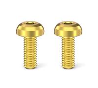 Precise M5x12mm Screws Fasteners Bolts Suitable for Cycling Accessories Lightweight Design Ensures Secure Fit Easy Setup Lightweight Cycling Fasteners