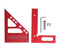 PRECISE MITER TRIANGLE RULER ACCURATELY MEASURE ANGLES FOR WOODWORKING