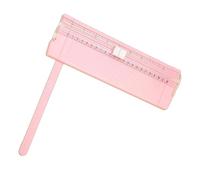 Precise Paper Cutter, Foldable Space Saving Students Cutting Tool for School and Home Crafting Safe Trimmer
