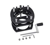 Precise Router Lift Base 4Jaw Lifting Platform with Up to 51mm Height Adjustment Durability Aluminum for Woodworking Tool Aluminum Router Lift Base