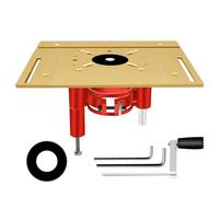 Precise Router Table Lift Systems for 2.51-2.56inch Motors Compatible for S 8-2 Router Tables with Insertion Rings