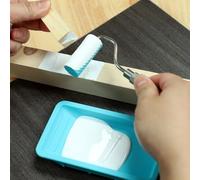 Precise Silicone Adhesive Roller for Reusable Brush Head with Antileakage Design for Sticky Project Workshop Use Adhesive Roller for Model Making and