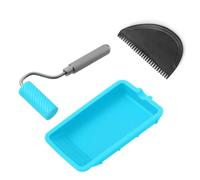 Precise Silicone Adhesive Roller for Reusable Brush Head with Antileakage Design for Sticky Project Workshop Use Professional Adhesive Spreading Tool