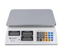 Precise Store Scale, Electronic, Digital Display, Load Capacity up to 40 kg, Accuracy +/- 2 g, HDWR wagPRO-S40