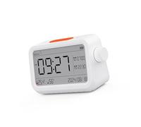 Precise Temperature Humidity Monitor With Alarm Calendar Timer And LED Display For Indoor Outdoor Environment Control Indoor Temperature Humidity Monitor
