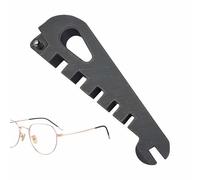 Precise Temple Bender, Secure Arm Adjuster 0.98x3.35 Inches Eyeglass Tool, Optician Aid with Secure Control, Home Travel with Easy Use, Accessory Sturdy Build, Frame Repair for Beginners