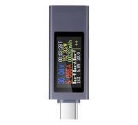 Precise USB C Current Voltages Tester Meter Voltages And Current Detector LCD Display For Smartphones Tablets High Precise Usb Charging Tester