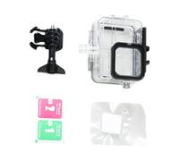 Precise Waterproof Shell For Extreme 60m Depth Impacts Resistant Construction Double Cold Shoe Mounts Clear Dive Case