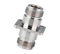 Precisely N Type Female Straight Coaxial Connector Replacement Coaxial Adapters Convertor for Electronic Component to Connector