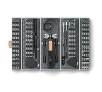 Precisely Screwdriver Set Cylinder Organizing Case 180 in 1 Case Space Saving Rolling Up Professional Magnetizing Professional Hand