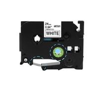 PrecisGear 1 Pack 24mm Laminated Label Tape Compatible with Label Printers Supplies With Part TZe251 TZe151 TZe651 TZe354(Green on White)