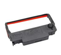 PrecisGear 10/20 PCS Ink Print Ribbon 12.7mm*4m Black Purple Black/Red Compatible With ERC30 34 38 TM-U210 U220 U230 U370(10 pcs Red Black)