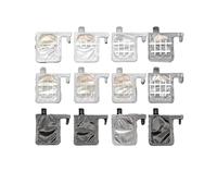 PrecisGear 10PCS DX4 Ink Damper 3x2 4x3 Compatible With Muto 1604 Roland RS64 FJ 540 SJ 540 740 SP300 540 900c 900c Mimkai Mouth(UV-black-3 2)
