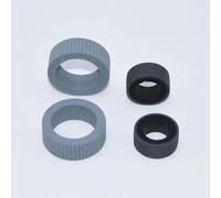 PrecisGear 1set Box Packing Brake Pick Roller With Axle PA03540-0001 PA03540-0002 Compatible With Fi 6130 Z 6230 6140 6240 6125 6225(Only pick rollers)