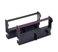 PrecisGear 20 Pieces Ink Print Ribbon 12.7mm*3m Black Purple Compatible With ERC39 ERC43 TM-U311 SP-POS76II GP7635 GP7645 XP-76II(20pcs Purple)