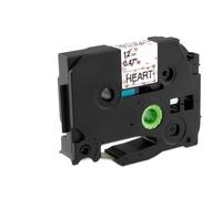 PrecisGear 31 Colors TZE 231 234 334 Label Tape 12mm Compatible With Label Printer PT-H110 PT-E105 PT-H101C(Hearts)