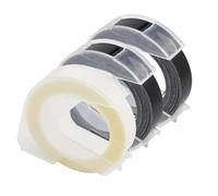 PrecisGear 3PK 3D Embossing Tape 9mm DIY Plastic Label Tape Compatible With E-101 E-202 E-303 Label Maker For 8K1927225B(03)