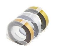 PrecisGear 3PK 3D Embossing Tape 9mm DIY Plastic Label Tape Compatible With E-101 E-202 E-303 Label Maker For 8K1927225B(16)