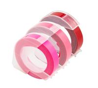 PrecisGear 3PK 3D Embossing Tape 9mm DIY Plastic Label Tape Compatible With E-101 E-202 E-303 Label Maker For 8K1927225B(14)