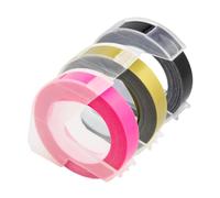 PrecisGear 3PK 3D Embossing Tape 9mm DIY Plastic Label Tape Compatible With E-101 E-202 E-303 Label Maker For 8K1927225B(11)