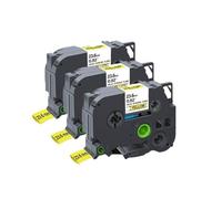 PrecisGear 3PK Hse-231 Heat Shrink Tube Tape Compatible With Label Maker Models Hse 231 HSe-211 221 241 251 611 621 631(3PK Hse-651)