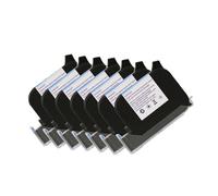 PrecisGear Affordable Handheld Barcode Printer Compatible With Fast-Drying Solvent-Based Black Ink Cartridge 600Dpi Expiry Date Coding(Blue-12.7mm)