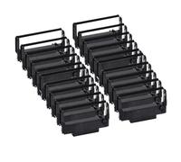 PrecisGear Compatible With Ink Print Ribbon 10/20Pcs For ERC30 ERC34 ERC38 TM-U220PD U230 U210A TM-U370 U300C M188B M188D(Black-20pcs)