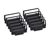 PrecisGear Compatible With Ink Print Ribbon 10/20Pcs For ERC30 ERC34 ERC38 TM-U220PD U230 U210A TM-U370 U300C M188B M188D(Black-10pcs)