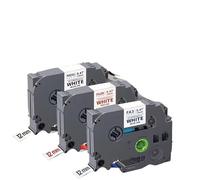 PrecisGear Fabric Iron On Clothes Tape Compatible With 12/18/24mm Sizes Works With FA231 FA3 FA3R FA241 Use With H110 Universal Replacement(18MM Red on White)