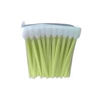 PrecisGear Printer Cleaning Swab With Solvent Sponge Foam Sticks For Ink Toner Dust Removal DTF Print Heads Compatible Various(50pcs green)