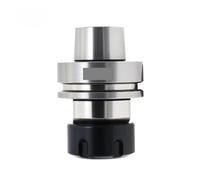 Precision 0.001~0.002 HSK 63F ER16 ER25 ER32 ER40 70L G2.5 RPM/30000 CNC Tool Holder Of High-speed Woodworking Machine Mill Chuck Holder(HSK63F-ER40-70L)