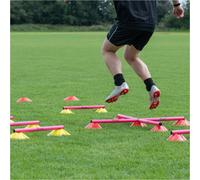 Precision 10 Rung Agility Cone Set - Adjustable Height Football & Sports Training Drill