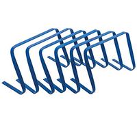 Precision 12" High Flat Hurdles Set - Blue (Set Of 6)