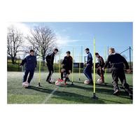 Precision 12 Pack 1.5M Spiked Boundary Poles Set Football Footwork & Dribbling Training