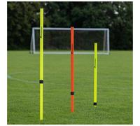 Precision 12 Pack 1.7M Telescopic Boundary Poles Set Football Footwork Dribbling Training