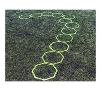 Precision 12 Pack Octa-Hoop Agility Rings - Football Rugby Speed & Footwork Training Drill