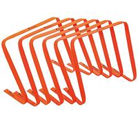 Precision 15" High Flat Hurdles Set - Orange (Set Of 6)