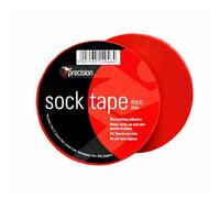 Precision 19mm Sock Tape (Pack Of 10) Red (33M)