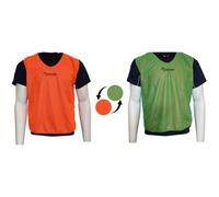 Precision 2-3 Years Infant Reversible Sports Training Bib - Orange & Green 2 Colour Vest