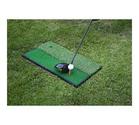 Precision 2 In 1 Tee Off Golf Matt - Mini Home Driving Range Pad - Protect Grass Practice