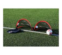 Precision 2 Pack - 80 X 45Cm Pop Up Football Training Goal / Net - Portable Side Game